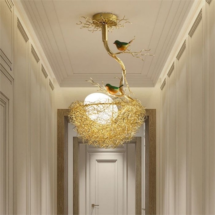Дизайнерский потолочный светильник Птичье гнездо Knappeschatz 10247 - Onlainsale HOME