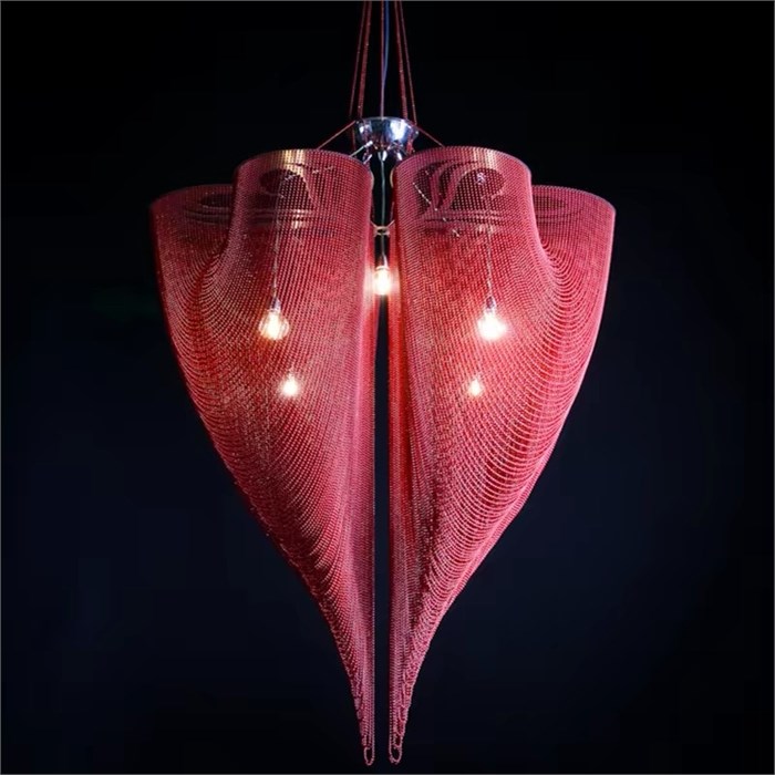 Дизайнерская каскадная люстра «Clover Mesh» 10269 - Onlainsale HOME