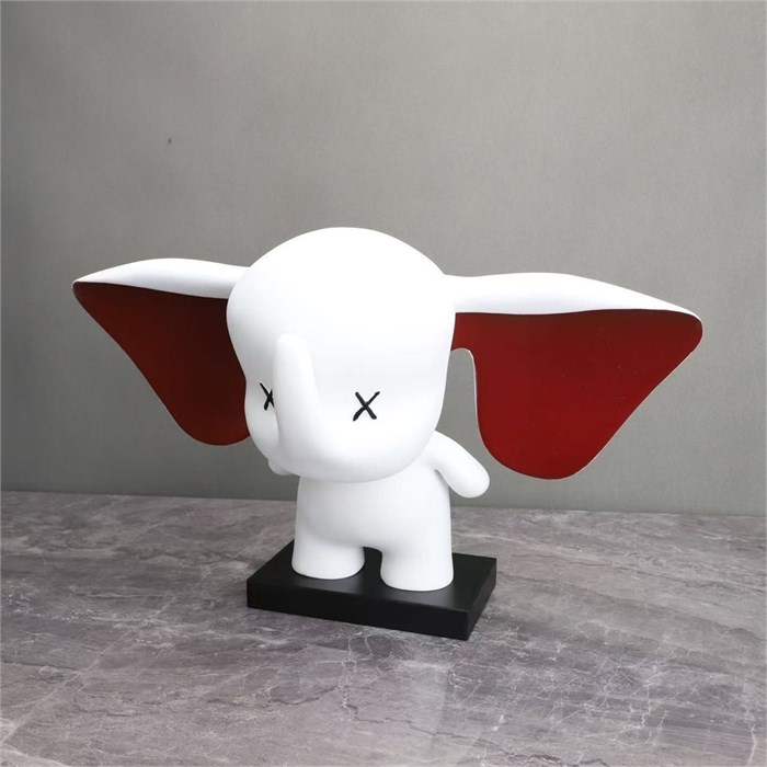 Интерьерная скульптура Vetro Artistico «Dumbo Kaws Pop Art» 10225 - Onlainsale HOME