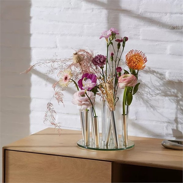 Дизайнерская ваза для цветов Philippi Bouquet, нержавеющая сталь 10278 - Onlainsale HOME