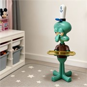 напольная статуэтка Сквидварда с подносом 10030