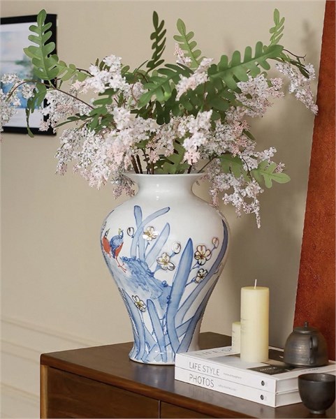 Интерьерная ваза Blue Bird Orchid 10318 - Onlainsale HOME