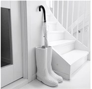 Подставка для зонтов Seletti Rainboots белая 10105