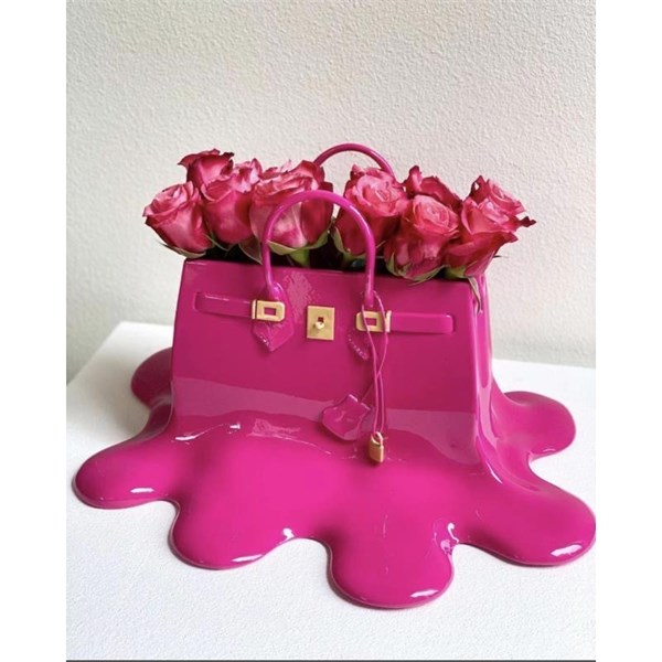 Дизайнерская ваза сумка Birkin Melt кубизм поп-арт 10162 - Onlainsale HOME