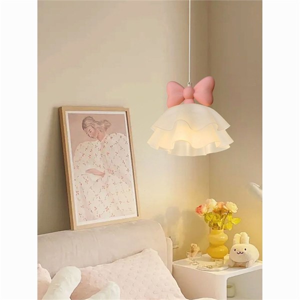 Детский подвесной LED-светильник «Юбочка с бантиком» 10208 - Onlainsale HOME