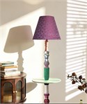 Дизайнерский напольный торшер со столиком Boho Garden 10238 - Onlainsale HOME