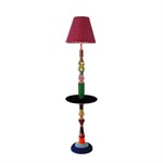Дизайнерский напольный торшер со столиком Boho Garden 10238 - Onlainsale HOME