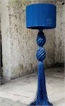 Дизайнерский напольный торшер из макраме Indigo Macrame 10240 - Onlainsale HOME