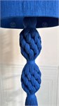 Дизайнерский напольный торшер из макраме Indigo Macrame 10240 - Onlainsale HOME