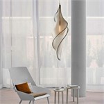 Дизайнерский подвесной светильник из стекла Spiral Amber Mini 10245 - Onlainsale HOME