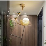 Дизайнерский потолочный светильник Птичье гнездо Knappeschatz 10247 - Onlainsale HOME