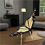 Дизайнерский стул Бабочка Монарх Knappeschatz 10250 - Onlainsale HOME