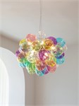 Дизайнерская люстра из цветного стекла Rainbow Bubbles 10251 - Onlainsale HOME