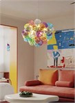 Дизайнерская люстра из цветного стекла Rainbow Bubbles 10251 - Onlainsale HOME