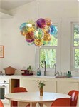 Дизайнерская люстра из цветного стекла Rainbow Bubbles 10251 - Onlainsale HOME