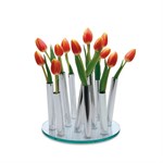 Дизайнерская ваза для цветов Philippi Bouquet, нержавеющая сталь 10278 - Onlainsale HOME