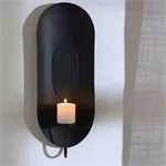 Эксклюзивный настенный подсвечник-бра Muubs Shadow, матовый черный 10280 - Onlainsale HOME