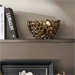 Эксклюзивное декоративное блюдо-чаша Eichholtz Coral Reef, золотое 10281 - Onlainsale HOME