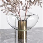 Дизайнерская интерьерная ваза «Vortice Glass» 10307 - Onlainsale HOME