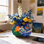 Дизайнерское интерьерное кашпо «Van Gogh Iris» 10312 - Onlainsale HOME