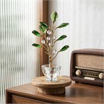 Хрустальная интерьерная скульптура «Оливковое древо» Emerald Crystal — Коллекционное издание 10057 - Onlainsale HOME