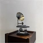 Интерьерная статуэтка «Retro Gramophone» / Коллекционный мини-граммофон в стиле нео-винтаж 10059 - Onlainsale HOME