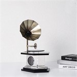 Интерьерная статуэтка «Retro Gramophone» / Коллекционный мини-граммофон в стиле нео-винтаж 10059 - Onlainsale HOME