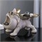 Интерьерная статуэтка-органайзер «Bulldog Tray» (Emerald & Gold Edition) 10010-1 - Onlainsale HOME