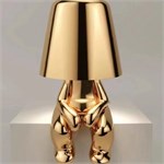 Дизайнерский беспроводной светильник Pop Art «Mr. Who» (Mirror Gold Edition) 10094 - Onlainsale HOME