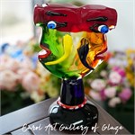 Декоративная скульптура из цветного стекла в стиле кубизма 10130 - Onlainsale HOME
