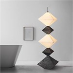 Архитектурный напольный светильник-скульптура «Rhombus Cube» (Brutalism Light Premium) 10150 - Onlainsale HOME