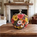 Декоративная фигурка «Тыква Flower Power» MacKenzie-Childs 10178 - Onlainsale HOME