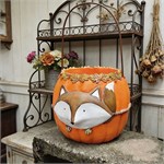 Интерьерное кашпо-конфетница «Лесной Лисёнок в тыкве» 10179 - Onlainsale HOME