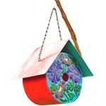 Скворечник декоративный Maison d'Artiste Цветочный домик 10182 - Onlainsale HOME