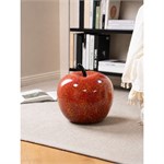 Интерьерная скульптура Vetro Artistico «Яблоко Рубин L» (Италия, 35 см) 10220 - Onlainsale HOME