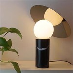 Дизайнерская настольная лампа из мрамора Aura Eclipse 10226 - Onlainsale HOME
